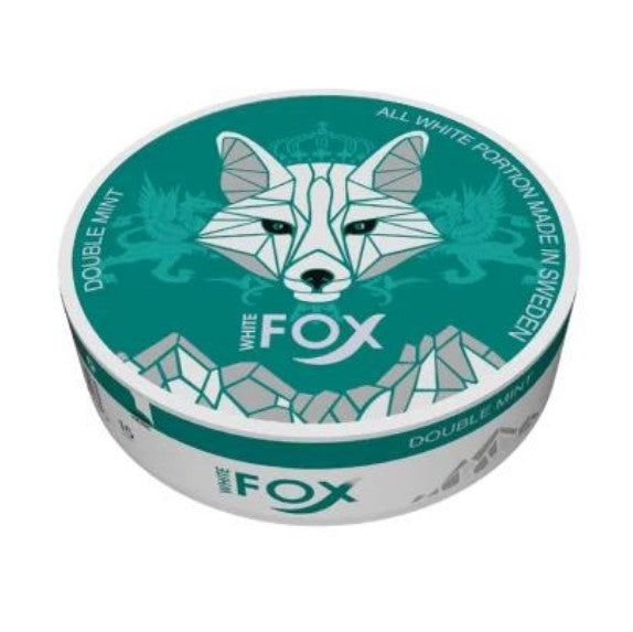 white fox nicotine pouch double mint