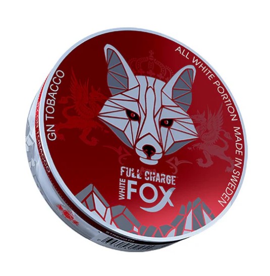 white fox nicotine pouch red