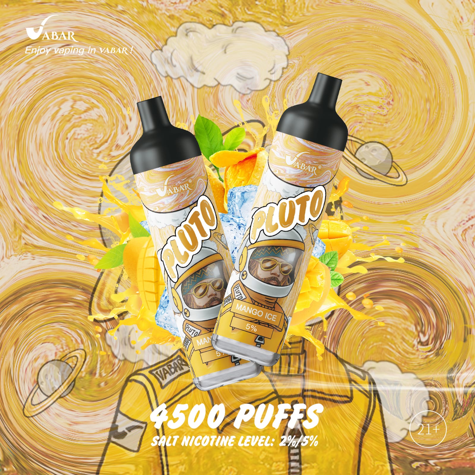 vabar pluto-mango ice