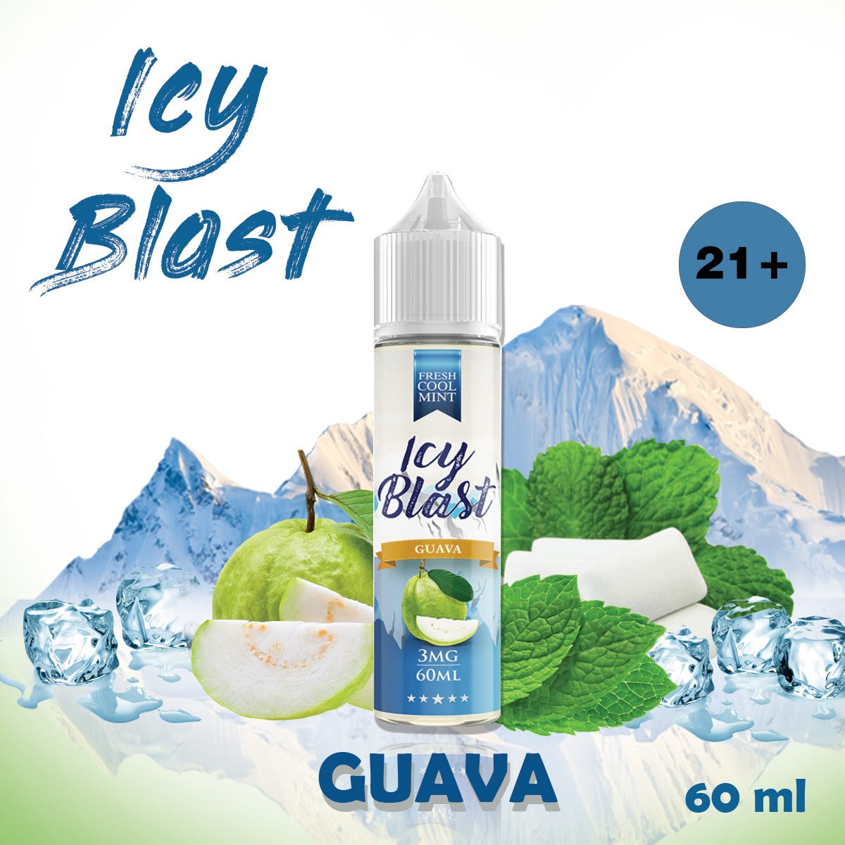 Guava By Icy Blast 60 ml/ 3mg