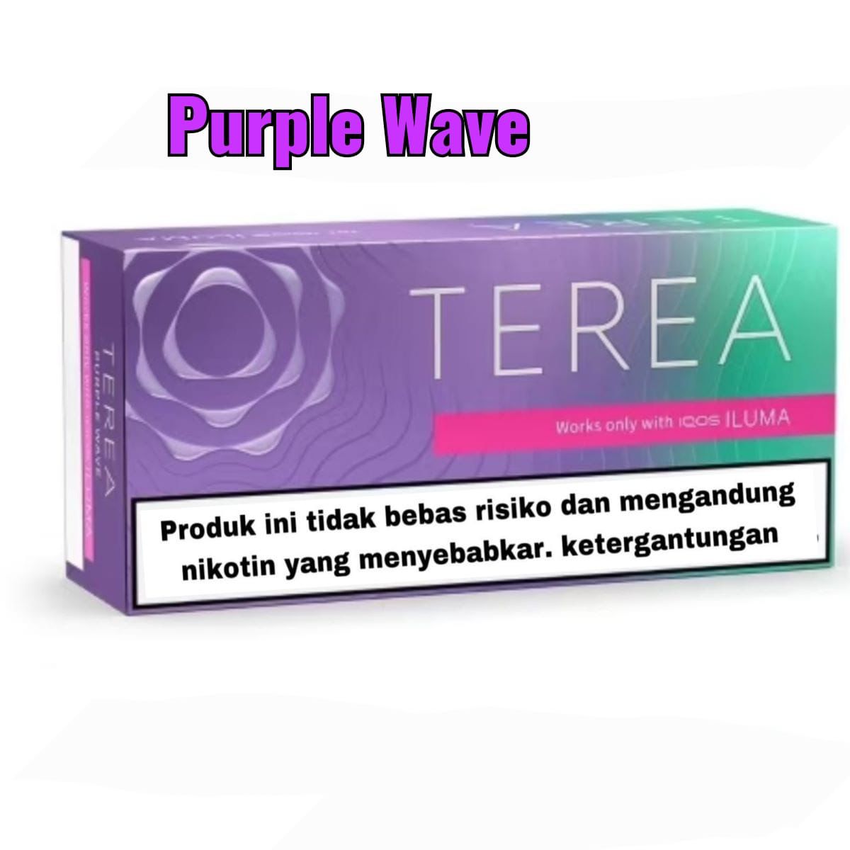 New IQOS Terea Purple Wave Indonesian