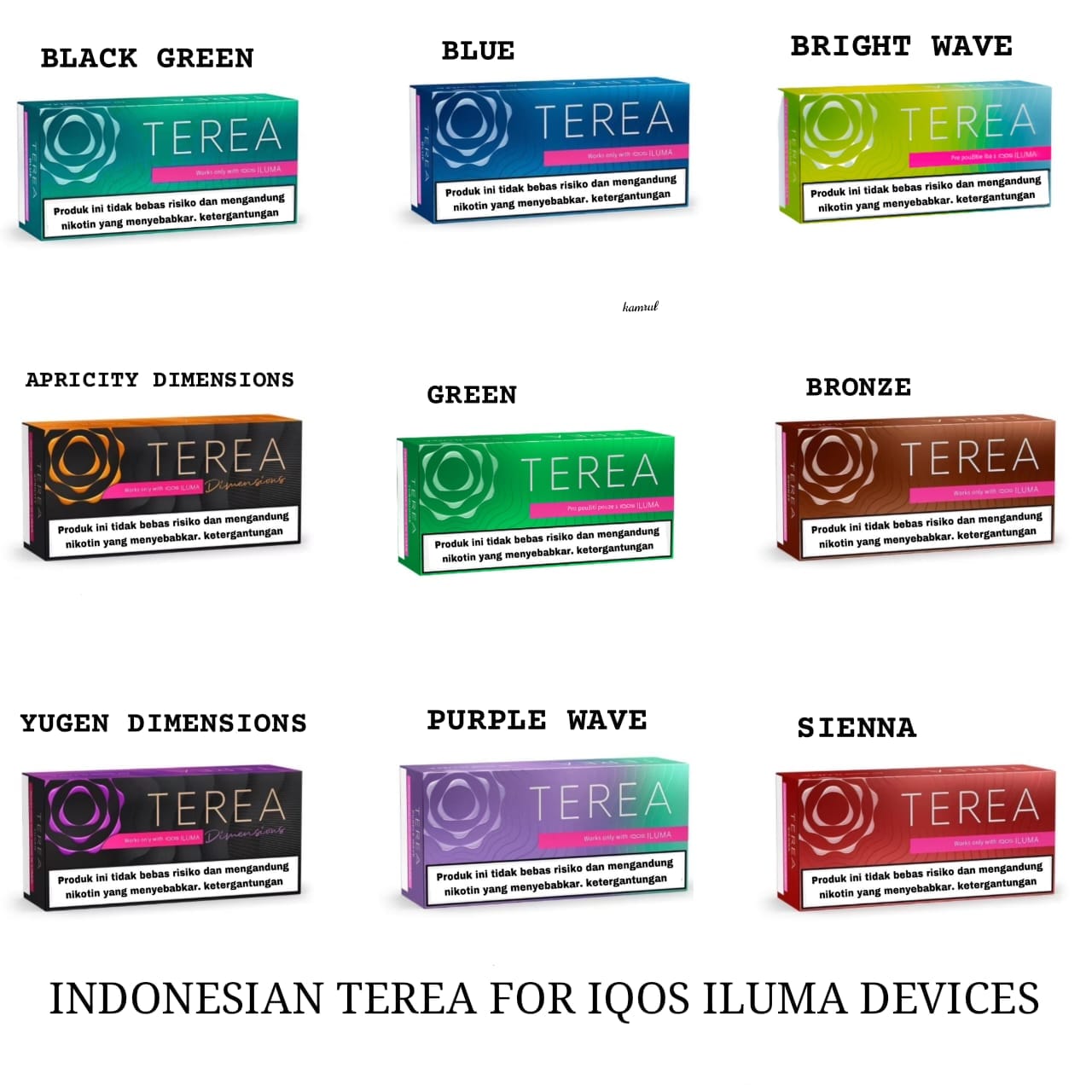 IQOS Terea Bronze Indonesian