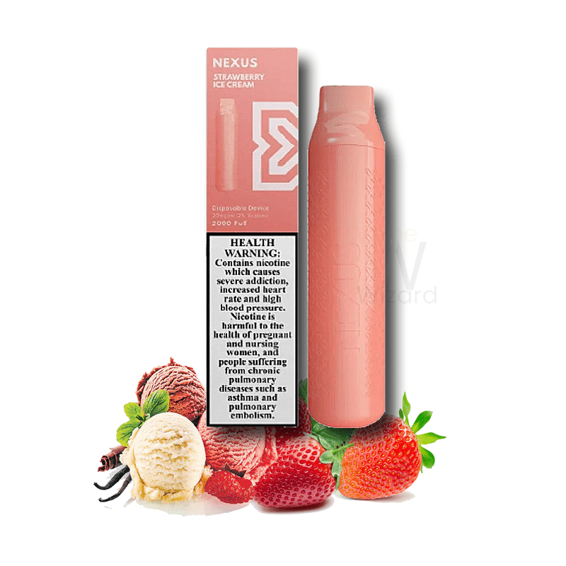 POD SALT Nexus strawberry ice cream